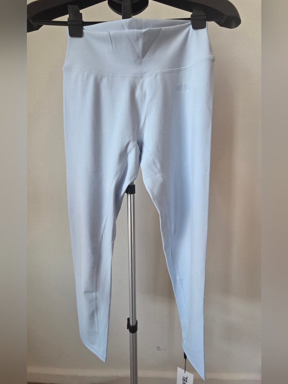 NWT AYBL Staple Sculpting High Waisted Leggings Pastel Blue Large
